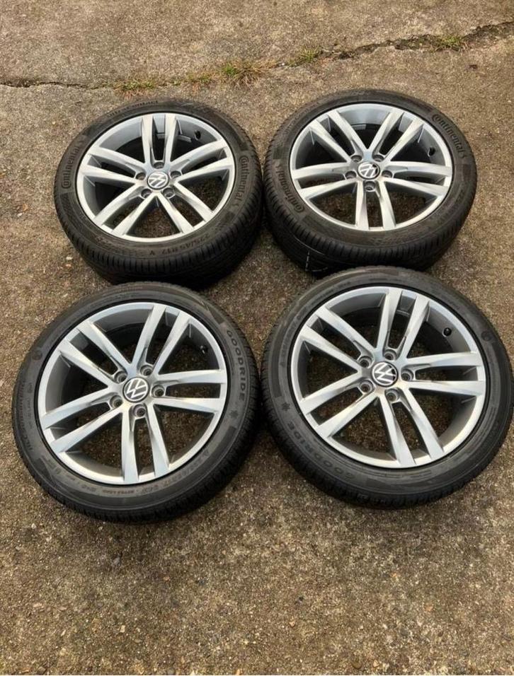 origineel VW 5x112 17 inch Salvador promo weg is weg !!!, Auto-onderdelen, Banden en Velgen, Banden en Velgen, 17 inch, 225 mm