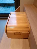 Boîte à rideau en bois vintage, Ophalen of Verzenden