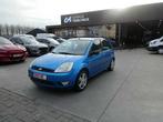 Ford Fiesta 1.6 i benzine 100pk 5d Trend Airco Leder '04, Auto's, Blauw, Bedrijf, Fiësta, Lederen bekleding