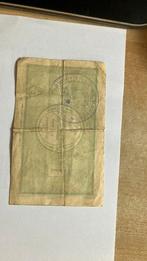 Biljet oorlogsgeld Moucron Un Franc 1914, Postzegels en Munten, Los biljet, Ophalen