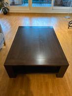 Massief houten salon tafel, Ophalen, Zo goed als nieuw