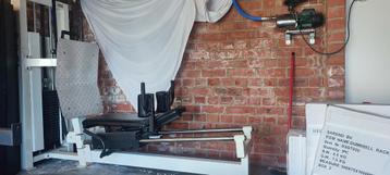 Olimp Lying Leg press 200 kg professional, Jambes, Centrale électrique, Enlèvement, Utilisé