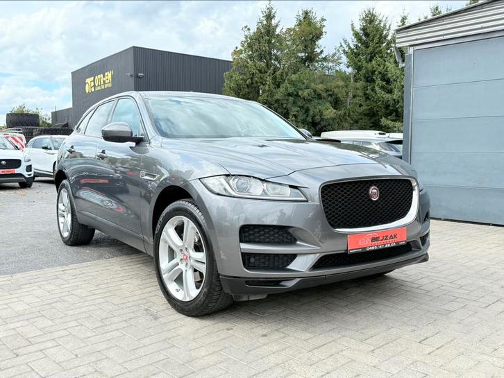 Jaguar F-pace 122.000km 180pk 1j Garantie, Auto's, Jaguar, Bedrijf, Te koop, F-Pace, Bluetooth, Diesel, Euro 6, SUV of Terreinwagen