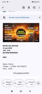 Ticket, Tickets en Kaartjes, Eén persoon