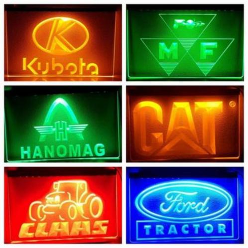 Tractor 3D Led reclame verlichting, Verzamelen, Merken en Reclamevoorwerpen, Nieuw, Lichtbak of (neon) lamp, Ophalen of Verzenden