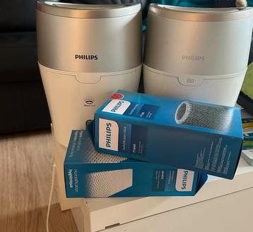 2x Philips luchtbevochtiger beschikbaar voor biedingen