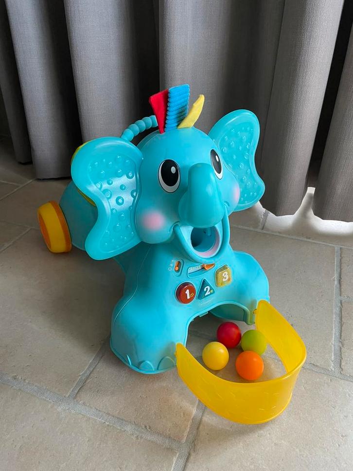 Loopwagen 3 in 1, Infantino Sensory, Kinderen en Baby's, Speelgoed | Vtech, Zo goed als nieuw, Ophalen