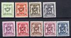 PRE446/454 MNH** 1940 - Klein staatswapen opdruk type D - RE, Postzegels en Munten, Postzegels | Europa | België, Ophalen of Verzenden