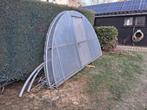 A vendre ossature serre tunnel, Jardin & Terrasse, Acier, Serre, Polycarbonate, Enlèvement