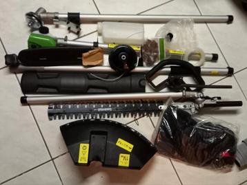 Nieuw gereedschap: kantenschaar, kettingzaag, heggenschaar,  beschikbaar voor biedingen