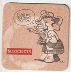 BIERKAART  SCOTCH  CTS, Collections, Autres marques, Sous-bock, Utilisé, Envoi