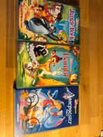 Video’s NL Disney Bambi, Assepoester en Jungle Boek, Cd's en Dvd's, VHS | Kinderen en Jeugd, Gebruikt, Tekenfilm, Alle leeftijden