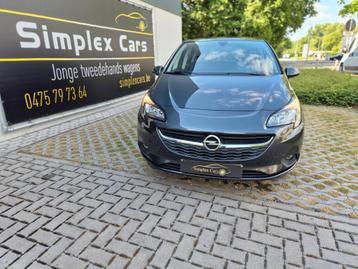 OPEL CORSA  E...1.2 ..IN TOPSTAAT MET ZEER LAGE KM STAND!!!, Auto's, Voorwielaandrijving, Stof, Euro 6, 4 cilinders