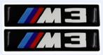 BMW M3 Aluminium plaatje set #5, Autos : Divers, Autocollants de voiture, Envoi