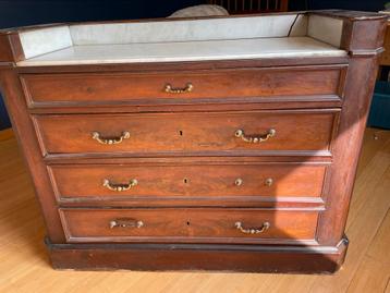 Anvienne commode, Maison & Meubles, Armoires | Commodes, 3 ou 4 tiroirs, Ancien, 25 à 50 cm, Moins de 100 cm
