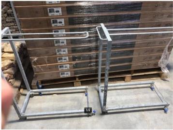 2 x galva transportkar beschikbaar voor biedingen