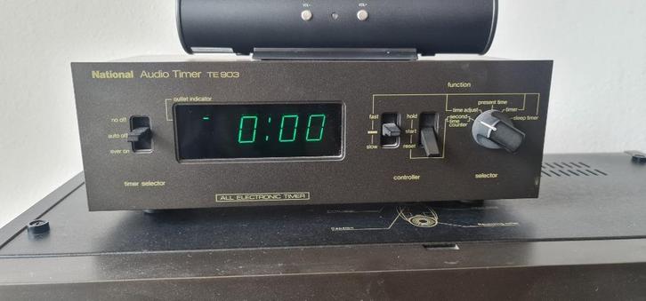 National TE 903 audiotimer, Audio, Tv en Foto, Overige Audio, Tv en Foto, Zo goed als nieuw, Ophalen
