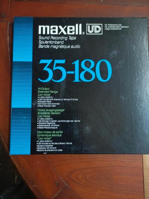 Maxell UD 35-180 reel to reel, Audio, Tv en Foto, Bandrecorder, Ophalen