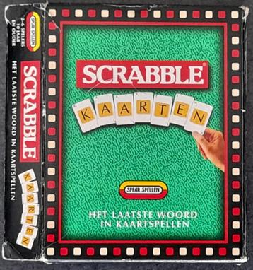 SCRABBLE - KAARTSPEL beschikbaar voor biedingen