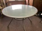 Tuintafel te koop, Jardin & Terrasse, Tables de jardin, Rond, Enlèvement, Neuf, Aluminium