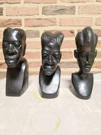 Ebbenhout beeldjes, Antiek en Kunst, Ophalen of Verzenden