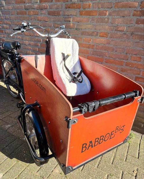 Babbo Big elektrische bakfiets zeer goede staat, Fietsen en Brommers, Fietsen | Bakfietsen, Zo goed als nieuw, Ophalen