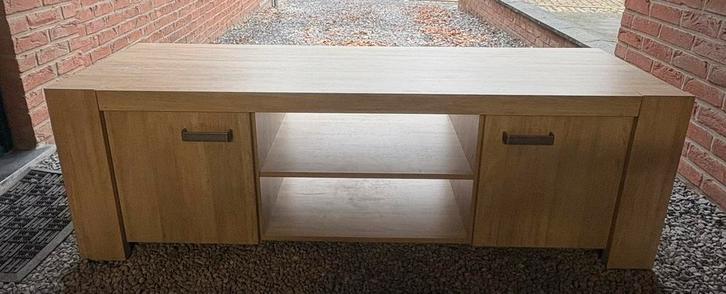 Meuble tv   URGENT, Huis en Inrichting, Kasten |Televisiemeubels, Gebruikt, Eikenhout, Ophalen