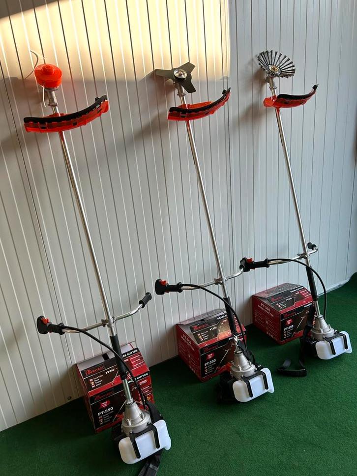 Nieuwe 55CC benzine bosmaaiers met 2 messen, Tuin en Terras, Bosmaaiers, Nieuw, Benzine, Ophalen