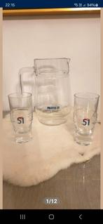 Carafe et 2 verres Pastis 51, Utilisé, Enlèvement ou Envoi