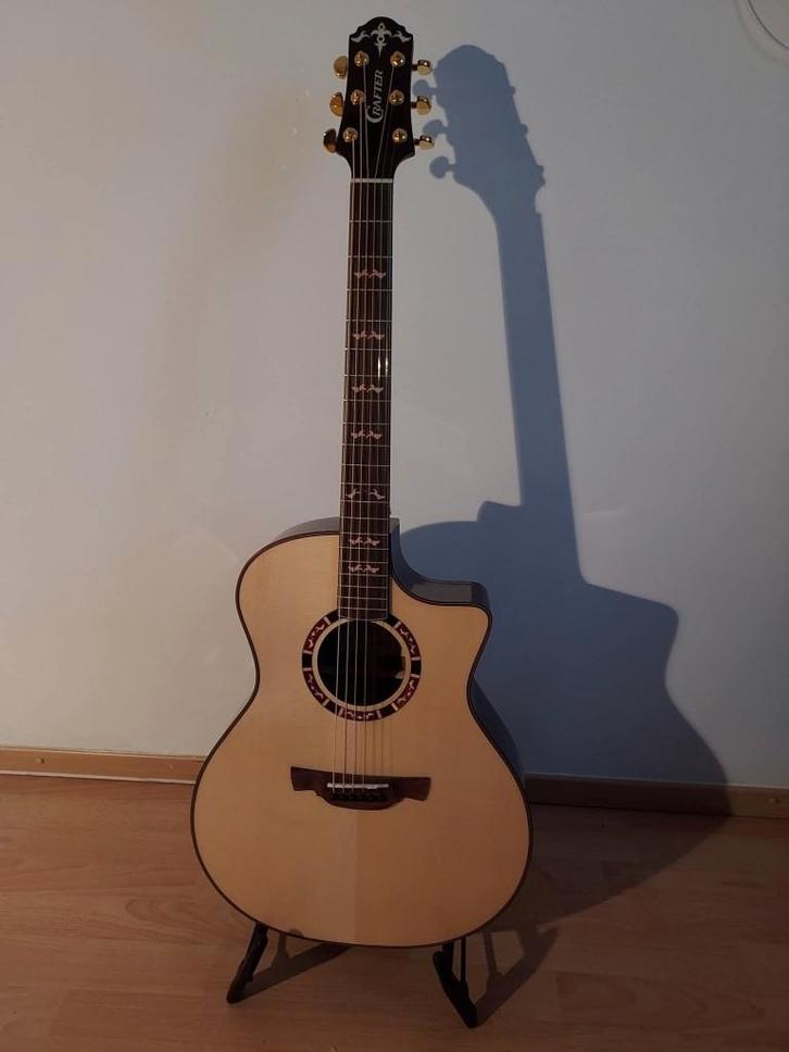Gitaar Crafter, Musique & Instruments, Instruments à corde | Guitares | Acoustiques, Comme neuf, Guitare Western ou Guitare Folk