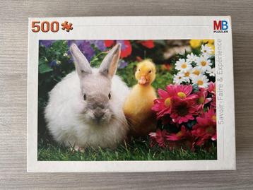 Puzzel dieren MB 500st (nr1708a)  beschikbaar voor biedingen