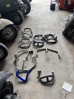 Supports antichute pour moto, Enlèvement