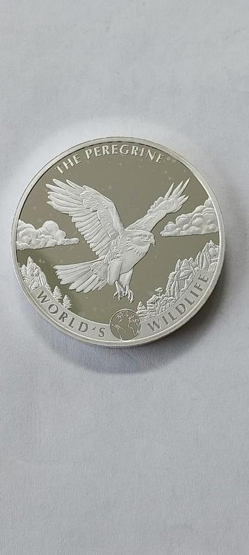 1 oz en argent, faune mondiale du Congo 2024, Envoi, Argent