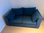 Zetelbed, Huis en Inrichting, Ophalen, Gebruikt, Blauw, Tweepersoons