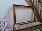Grote goudkleurige lijst, Ophalen, Gebruikt, 75 tot 100 cm, 75 cm of meer