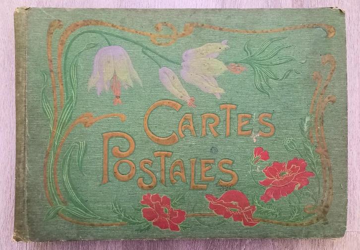 Art Nouveau album anischtkaarten met moderne foto's Pacific, Antiek en Kunst, Antiek | Overige Antiek, Ophalen of Verzenden