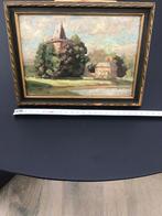 Léon Gérard Crepy , olie op paneel 1927 en 1928, Antiek en Kunst, Ophalen of Verzenden