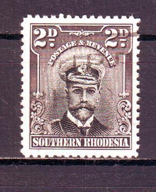 Postzegels UK : Engelse kolonie Southern Rhodesië / Rhodesië, Timbres & Monnaies, Timbres | Europe | Royaume-Uni, Affranchi, Enlèvement ou Envoi