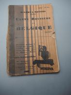 MINERVA wegengids voor auto's - jaren 30, Ophalen of Verzenden, Zenith Automobile - Bruxelles