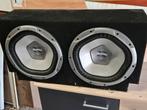 Subwoofer met versterker, Auto diversen, Autospeakers, Ophalen, Zo goed als nieuw