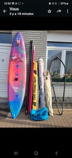 vend des planches de surf avec voiles complète, Comme neuf, Enlèvement ou Envoi