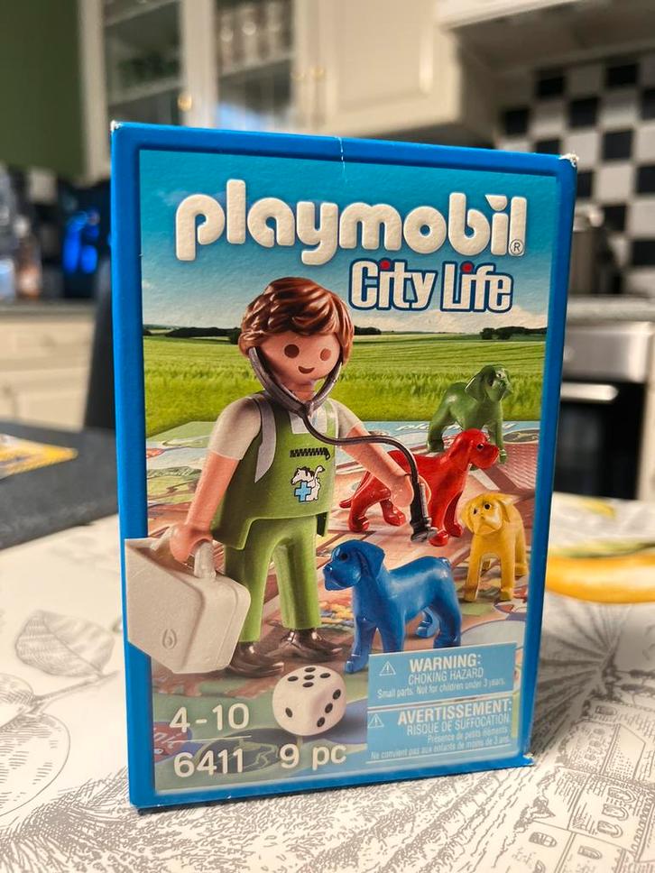 Playmobil City Life -6411 Dierenarts, Kinderen en Baby's, Speelgoed | Playmobil, Nieuw, Complete set, Ophalen of Verzenden