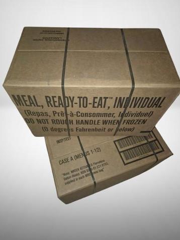 US Army MRE’s 24hr beschikbaar voor biedingen