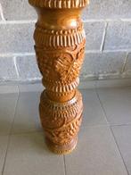 Vase en bois sculpté à la main, Maison & Meubles, Accessoires pour la Maison | Vases, Comme neuf, Autres matériaux, Enlèvement