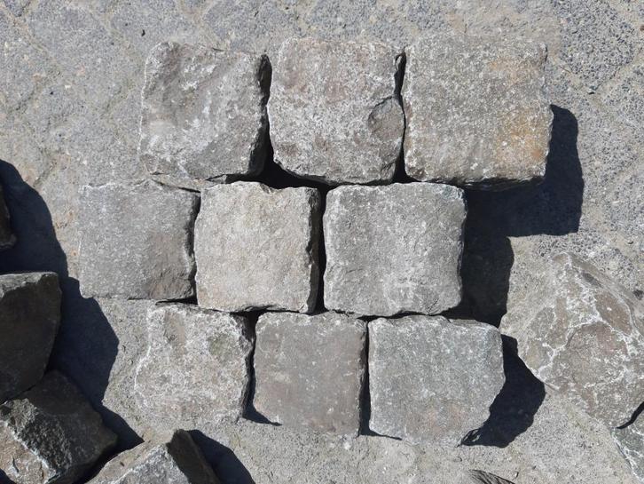 Porfier kasseien 15x16, Tuin en Terras, Tegels en Klinkers, Ophalen