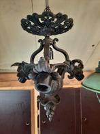 bronzen luster, Huis en Inrichting, Lampen | Kroonluchters, Gebruikt, Ophalen of Verzenden