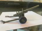 Vintage The Crescent Toy Co Diecast Metal Military Howitzer, Ophalen