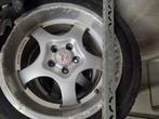 Jantes 5x100 et pneus hiver neige 205 55 16, Pneus hiver, 16 pouces, Enlèvement, Utilisé