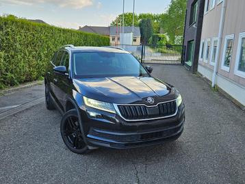 Skoda kodiaq AUTOMAAT!! 2.0 TDI/bwj 2018/ 1ste eigen/FULL!!!, Automaat, USB, Zwart, Leder