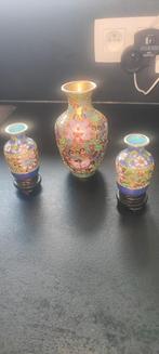 Zeer groot lot cloisonne, Ophalen of Verzenden